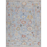 Cascade Hand Knotted Wool Area Rug