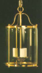 Antis 3 - Light Brass/Polished Geometric Pendant