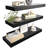 Godfree 3-Piece Manufactured Wood Floating Shelves-887025907