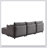 106" Multi-Module Combination Style Sofa For Living Room, Bedroom And Other Lounge Spaces-1240587565