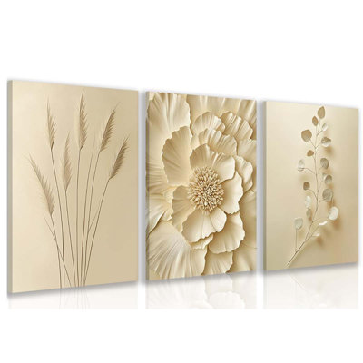 3 Piece Wrapped Canvas Print