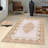 Luxurious 3D Printed Woven Carpet, 55.1 x 86.6 inches | 100% Polyester, Antibacterial, Machine Washable | Non-Slip PVC Felt Dot Underside, 0.3 in Pile Height | Perfect for Living Room, Bedroom & Home Decor-1933598742