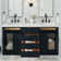 Tidworth 66'' Solid Wood Double Bathroom Vanity, Rectangular Sinks