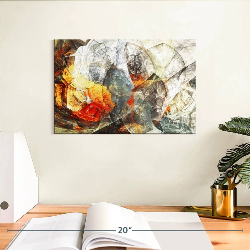 Avery Fire Burst Abstract, H 8 po x l 12 po