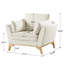 Ensemble de 2 fauteuils rembourrés-1077236657