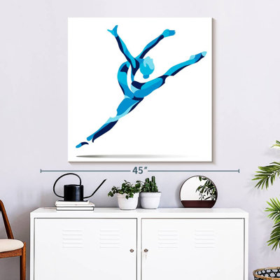 Bleu Sirci Gymnast