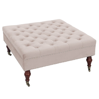 Bhreac Upholstered Ottoman by Alcott Hill