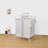 110L Large 2-Tier Oxford Laundry Hamper with Lid and Sorting Cards, Ideal for Clothes and Toys Storage-249377055