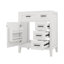 Meuble-lavabo élégant de 30 po sans lavabo avec tiroirs-1533865396