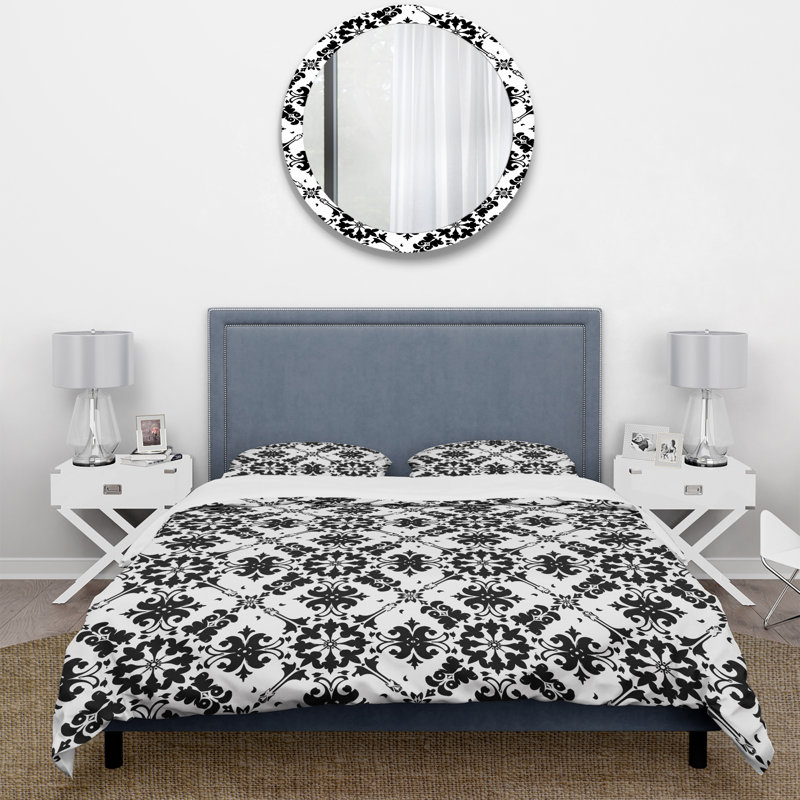 Ensemble de housse de couette Traditional, Housse de couette simple + 2 taies décoratives st