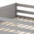 Wood Low Loft Bed With Ladder, Ladder Can Be Placed On The Left Or Right-857390903-857390902