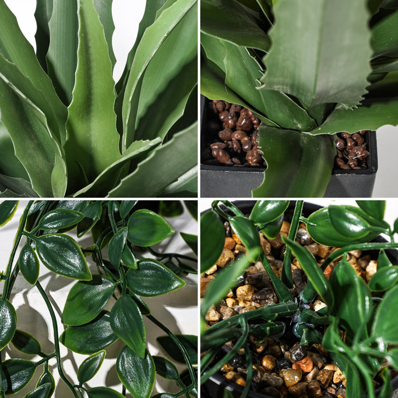 Multi-Size Bamboo Tree Faux Plant Combo  (Set of 3)