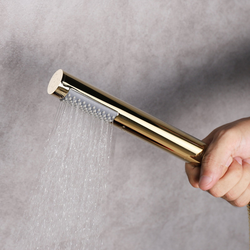 Robinet de baignoire et douche thermostatique et à contrôle de volume avec valve brute