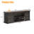Farmhouse TV Stand for 75 Inch TVs, Entertainment Center and Media Furniture with Sliding Barn Doors & Storage Cabinets, Mid Century Modern TV Console Table for Living Room Bedroom