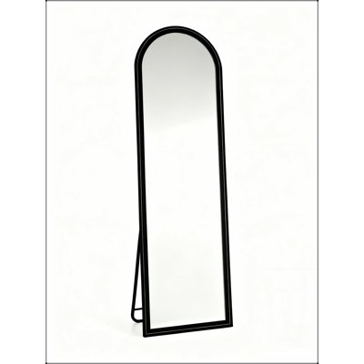 Miroir pleine grandeur avec support en U réglable, 3 températures de couleur et luminosité continue pour une utilisation polyvalente à la maison