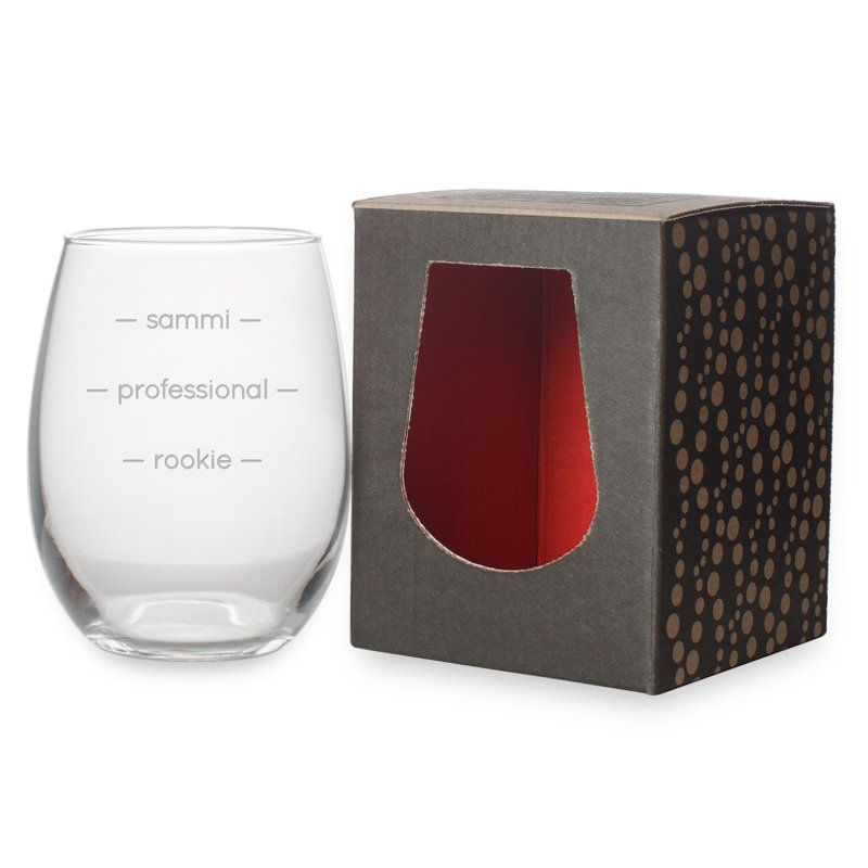 Walser 21oz. Wine Glass, Yes