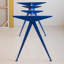 Bureau pratique et créatif avec pieds bleu marine-890659013
