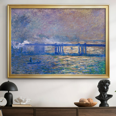 Pont Charing Cross - Claude Monet - Toile tendue avec châssis, 1903