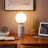 Mila Tall 15 in. Modern Integrated LED Bedside Table Lamp with Touch Sensor and 3-Way Dimming-87756009