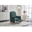 Fabric Nursery Rocking Chair With Adjustable Footrest-549197512