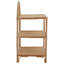 Bourbeau 60cm W Solid Wood Shelving Unit