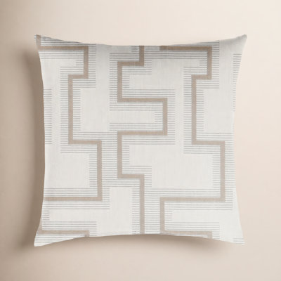 Outdoor Geometric Throw Pillow