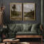 «Lone Pine donnant sur la vallée, décor de nature classique, décor de nature sauvage», 2 pièces sur toile-98249714-98249716