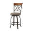Tabouret de comptoir pivotant rembourré 25 po Jefferson-64273548-69331267