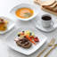 Julia Piece Porcelain China Dinnerware Set - Service for 6