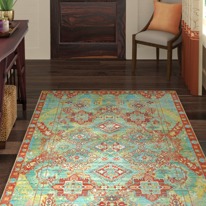 Glasser Oriental Indoor Rug, Rectangle 7' x 9'10"