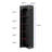 71.6" Tall Farmhouse Bookshelf, 5-Tier Narrow Bookcase, Compact Corner Bookcase With Adjustable Shelves For Living Room, Home Office, Black-880626263