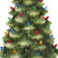 17" LED Porcelain Tabletop Tree