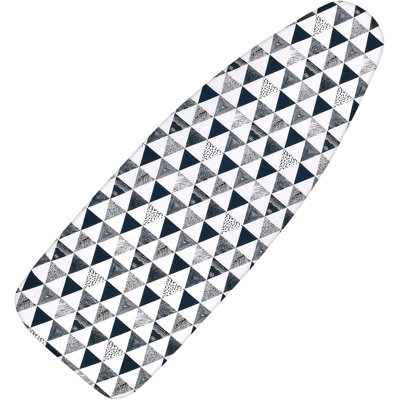 Extra-wide Ironing Board Cover Triangle Grey