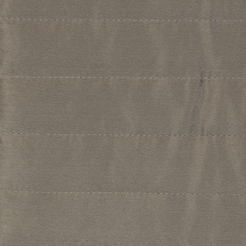 Quilted Silk Channel Sham , Metal, 20"H x 26"W