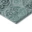 Tapis bleu sarcelle lavable à la machine Premium Lisse-1498598800