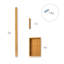 Bamboo Freestanding Bathroom Shelves
