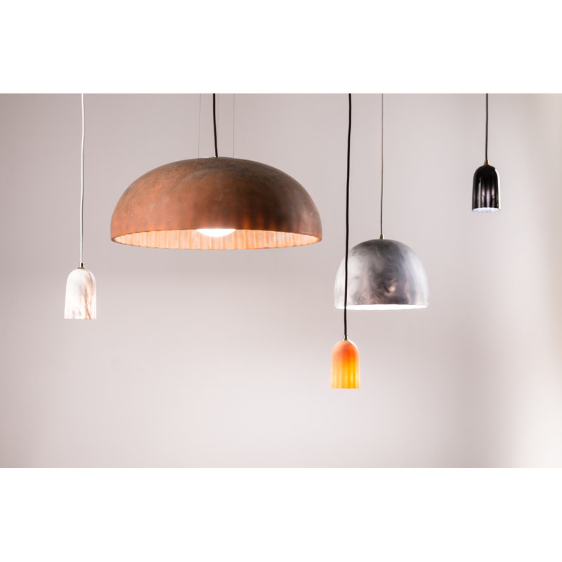 Doric 1 - Light LED Pendant, Polished Black