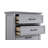 Warm Gray 5-Drawer Chest