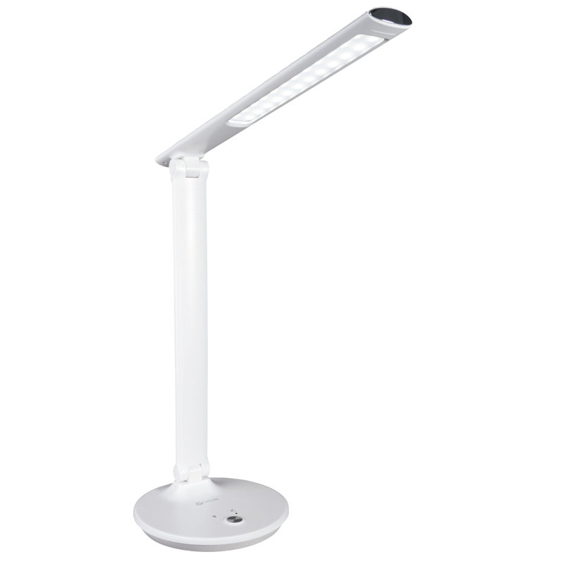 La lampe de bureau à désinfection à DEL OttLite Emerge USB assainit votre espace de travail et son cou flexible