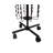 Alyha 17.7'' W Metal Shelving Unit with Wheels