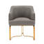 Chaise de salle à manger en taupe