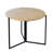 Vernett Extendable Round Metal Base Dining Table