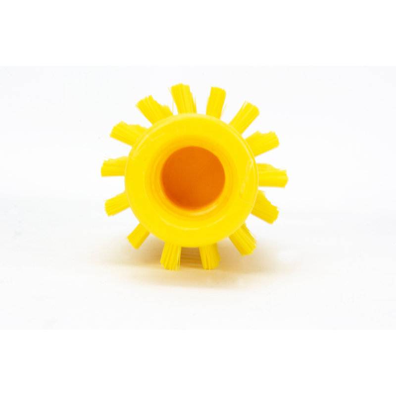 Brosses de nettoyage de valve, H 5,70 po x L 5,70 po x l 2 po, Jaune