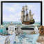 Old Naval Ship I - peinture sur toile-340285059-340285065