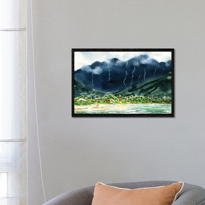 Hanalei Bay by Rachel Parker - Painting on Canvas
