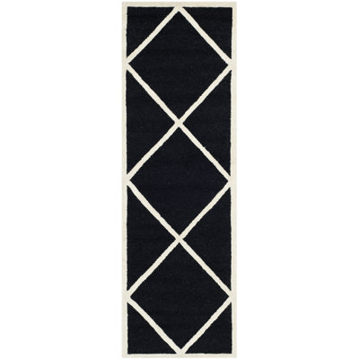 Sanyla Hand Tufted Wool Geometric Rug