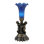 Twin Cherub Torchiere Table Lamp