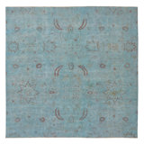 Blue Samsara Wool Rug - 11'1" x 11'4"