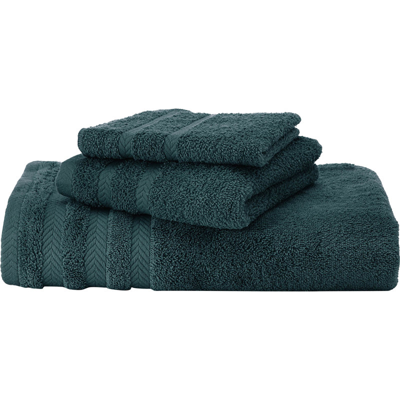 Drap 100% coton de qualité égyptienne Martex, Bleu pacifique foncé
