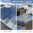 7 - Person Rectangular Outdoor Dining Set with Fire Pit Table and Cushions-1207009677-1194115120